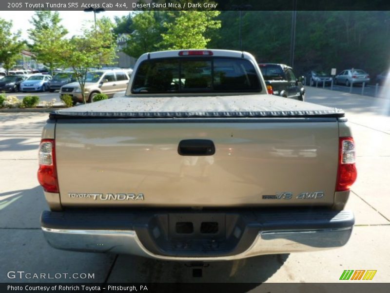 Desert Sand Mica / Dark Gray 2005 Toyota Tundra SR5 Access Cab 4x4