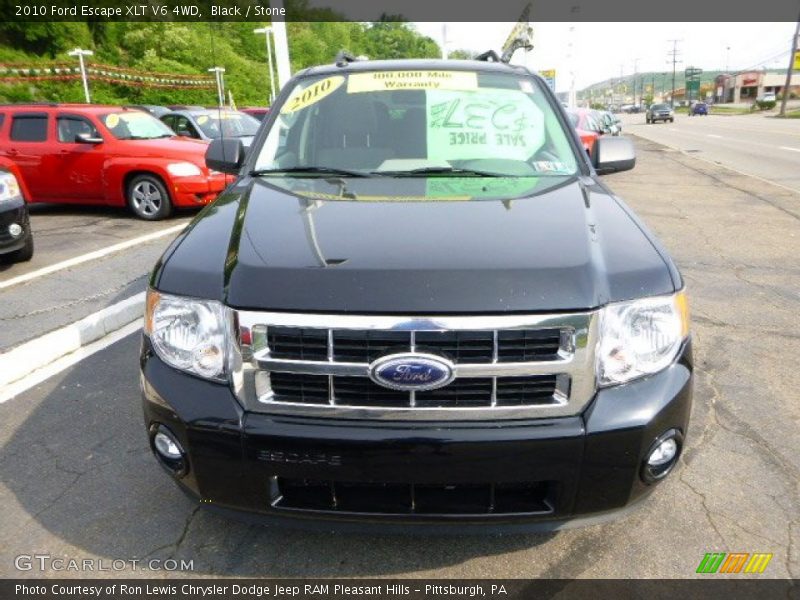 Black / Stone 2010 Ford Escape XLT V6 4WD