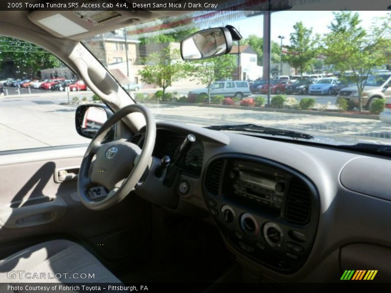 Desert Sand Mica / Dark Gray 2005 Toyota Tundra SR5 Access Cab 4x4