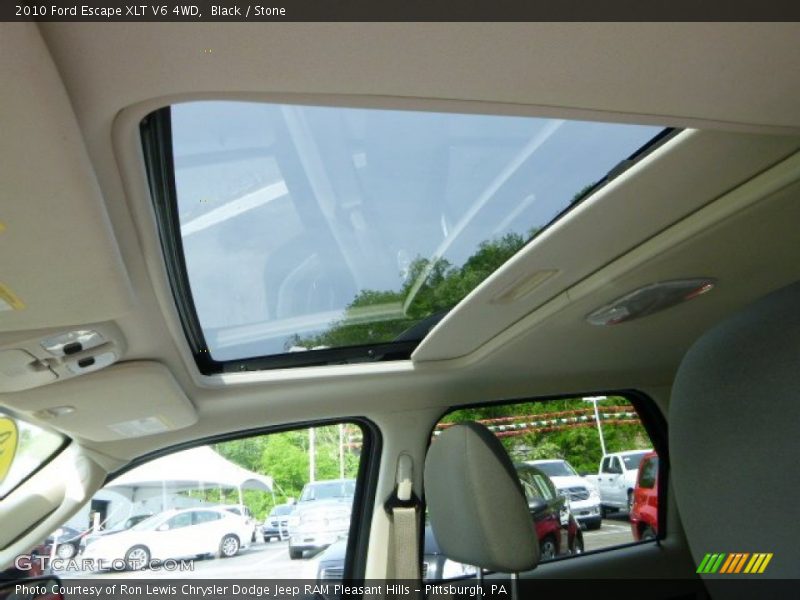 Black / Stone 2010 Ford Escape XLT V6 4WD
