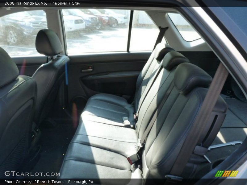 Fine Silver / Gray 2008 Kia Rondo EX V6