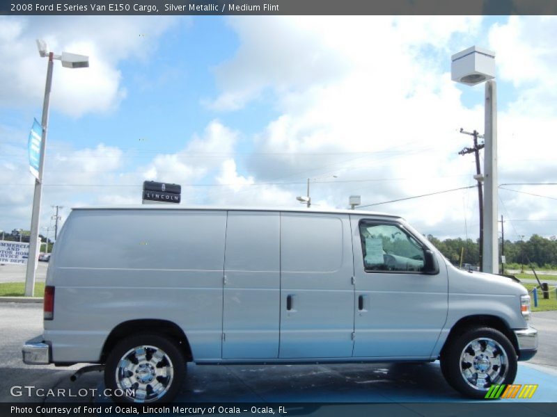 Silver Metallic / Medium Flint 2008 Ford E Series Van E150 Cargo