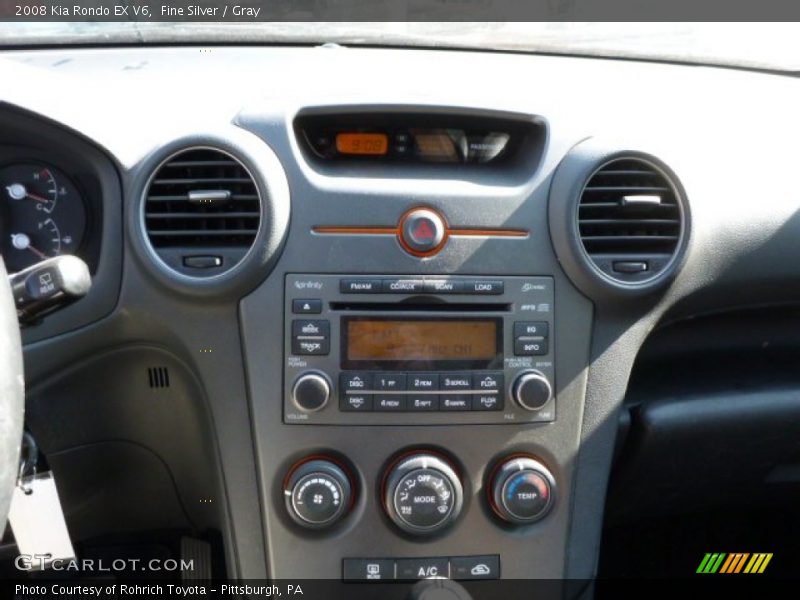 Fine Silver / Gray 2008 Kia Rondo EX V6