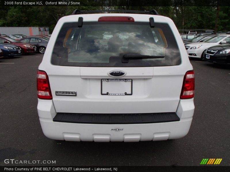 Oxford White / Stone 2008 Ford Escape XLS