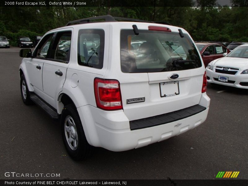 Oxford White / Stone 2008 Ford Escape XLS