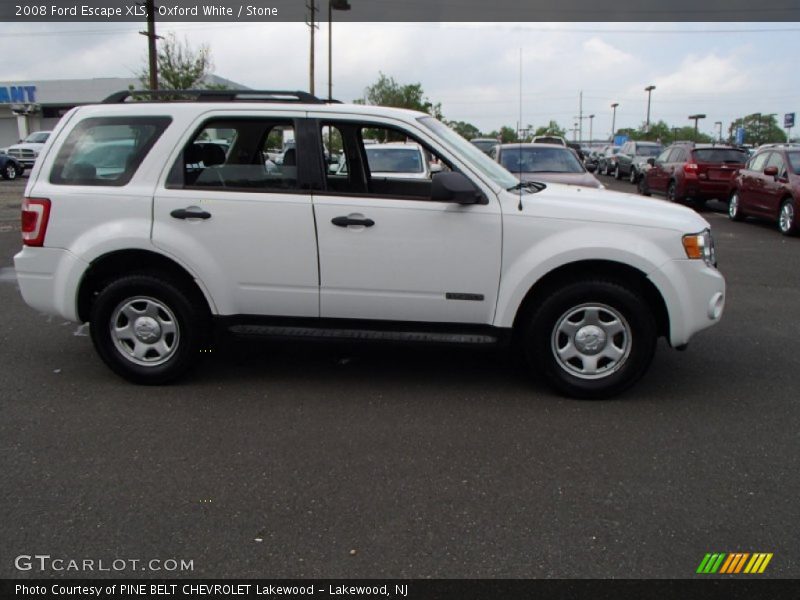 Oxford White / Stone 2008 Ford Escape XLS