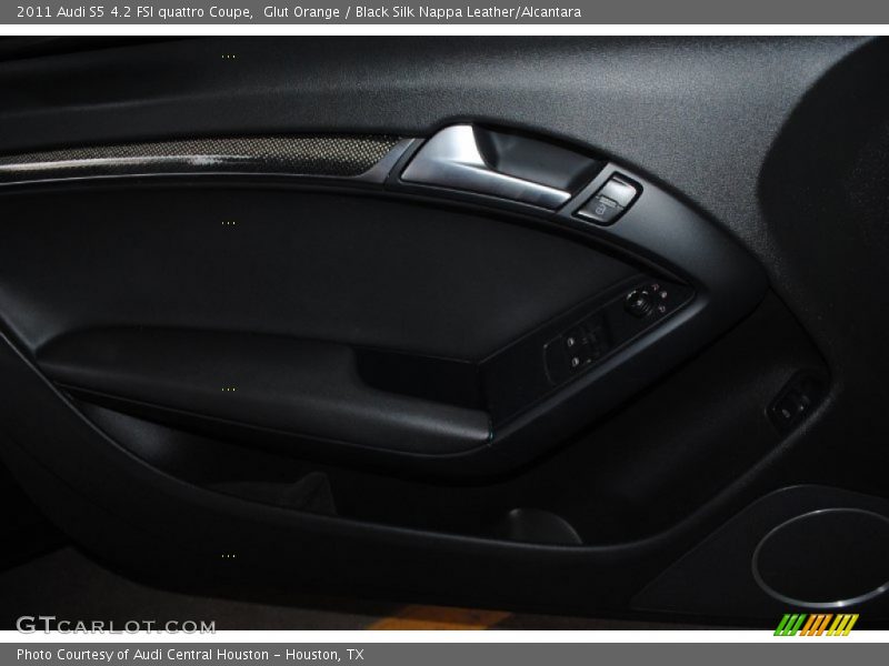 Glut Orange / Black Silk Nappa Leather/Alcantara 2011 Audi S5 4.2 FSI quattro Coupe