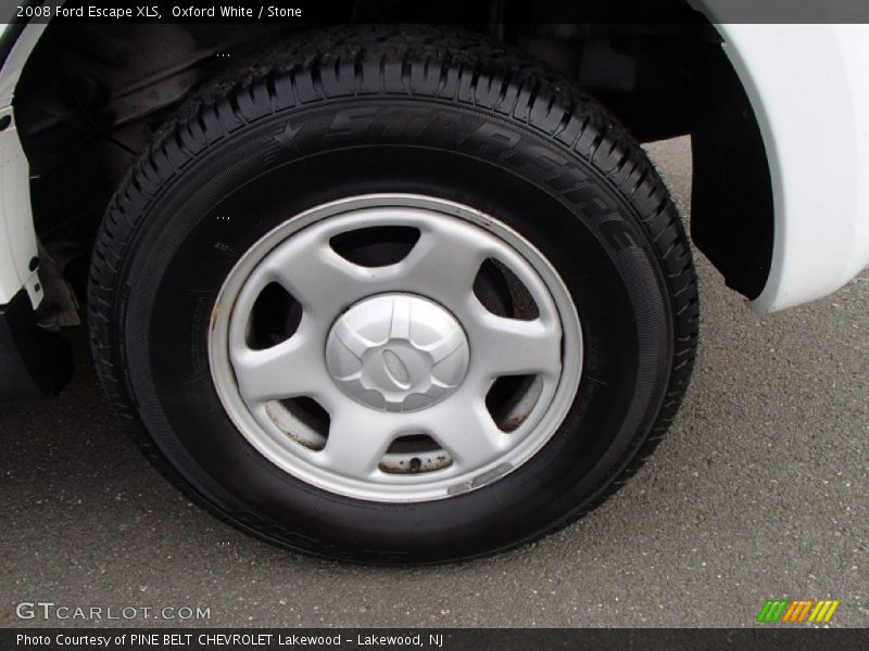Oxford White / Stone 2008 Ford Escape XLS