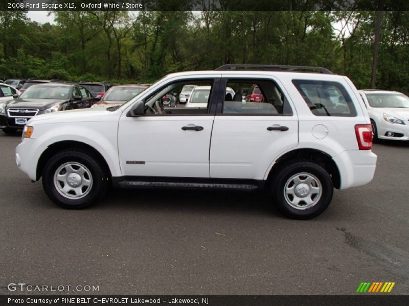 Oxford White / Stone 2008 Ford Escape XLS