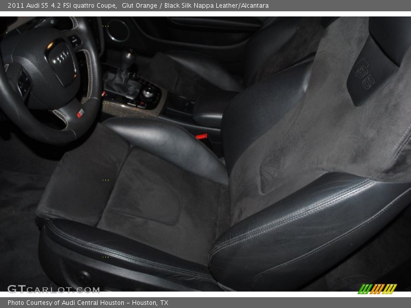  2011 S5 4.2 FSI quattro Coupe Black Silk Nappa Leather/Alcantara Interior