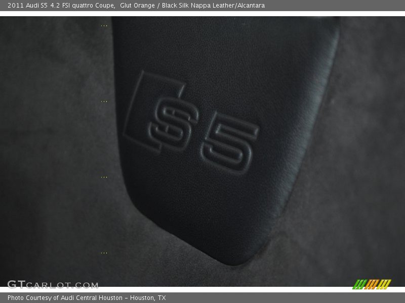 Glut Orange / Black Silk Nappa Leather/Alcantara 2011 Audi S5 4.2 FSI quattro Coupe