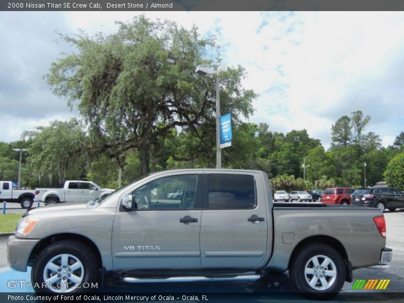 Desert Stone / Almond 2008 Nissan Titan SE Crew Cab