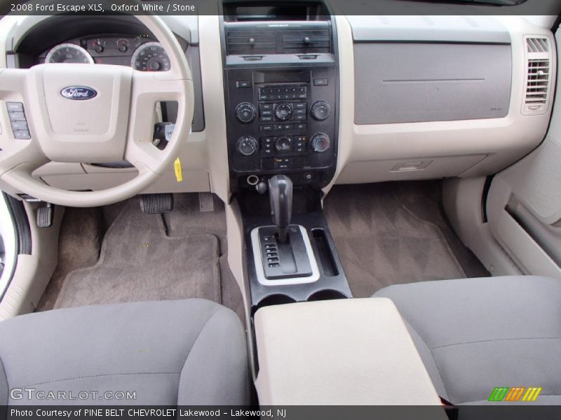 Oxford White / Stone 2008 Ford Escape XLS