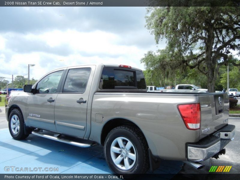 Desert Stone / Almond 2008 Nissan Titan SE Crew Cab