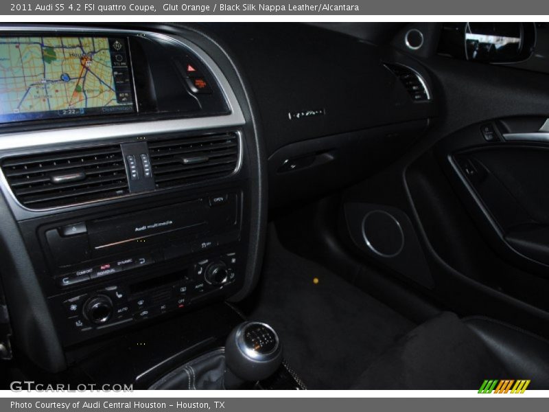 Glut Orange / Black Silk Nappa Leather/Alcantara 2011 Audi S5 4.2 FSI quattro Coupe