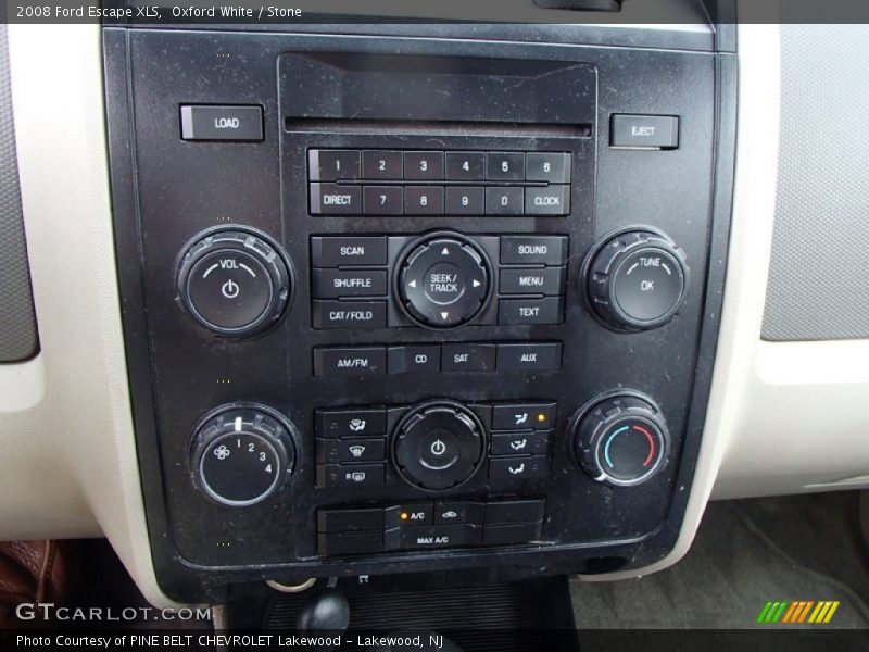 Oxford White / Stone 2008 Ford Escape XLS