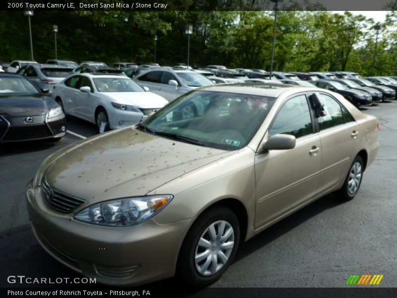 Desert Sand Mica / Stone Gray 2006 Toyota Camry LE