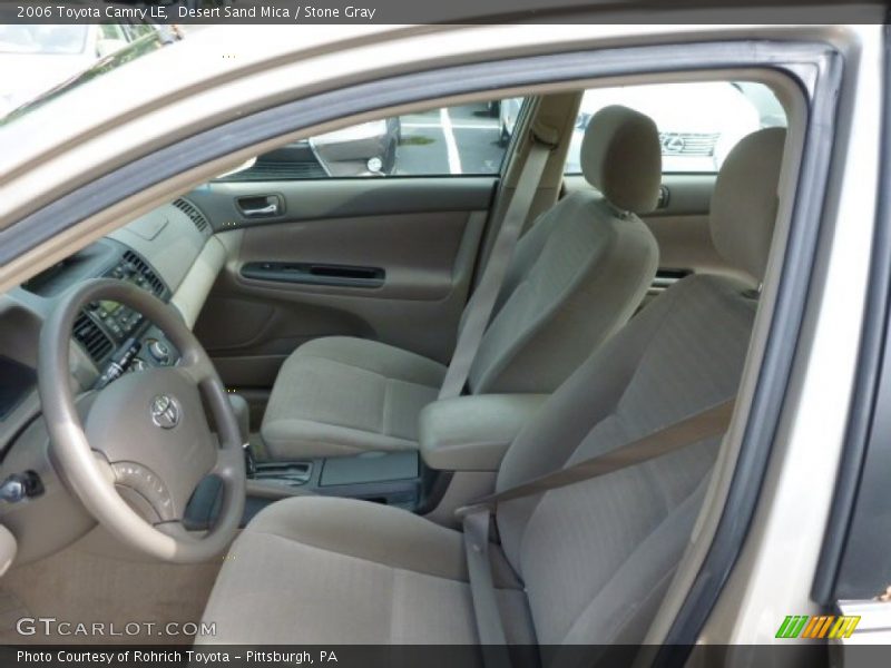 Desert Sand Mica / Stone Gray 2006 Toyota Camry LE