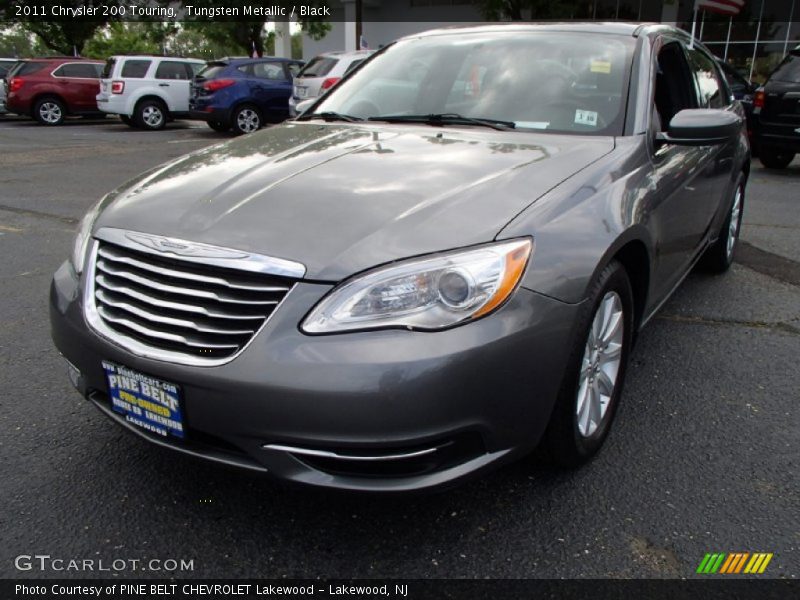 Tungsten Metallic / Black 2011 Chrysler 200 Touring