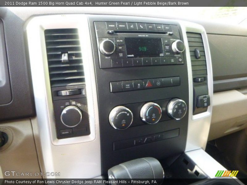 Controls of 2011 Ram 1500 Big Horn Quad Cab 4x4