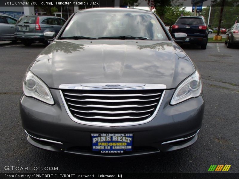 Tungsten Metallic / Black 2011 Chrysler 200 Touring