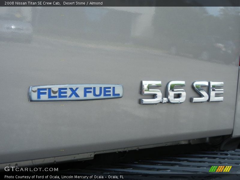 Desert Stone / Almond 2008 Nissan Titan SE Crew Cab