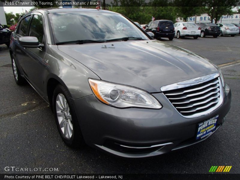 Tungsten Metallic / Black 2011 Chrysler 200 Touring