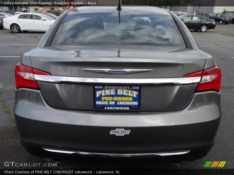 Tungsten Metallic / Black 2011 Chrysler 200 Touring