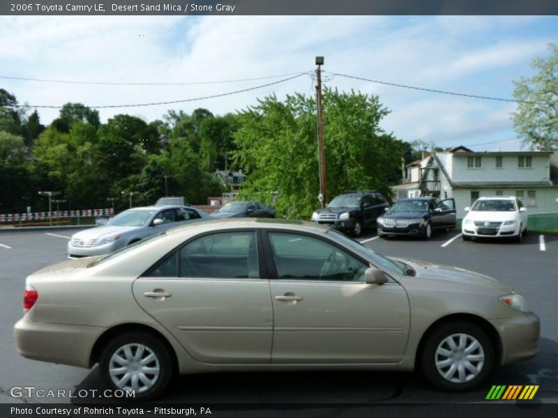 Desert Sand Mica / Stone Gray 2006 Toyota Camry LE