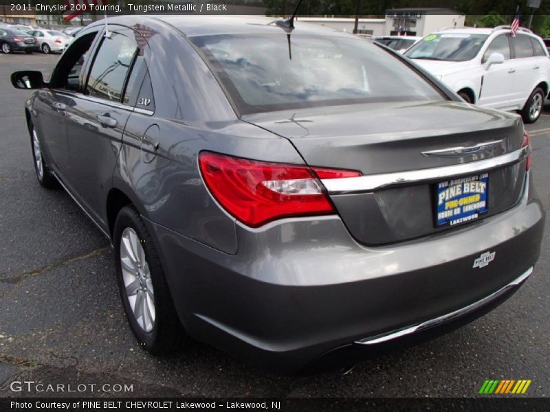 Tungsten Metallic / Black 2011 Chrysler 200 Touring