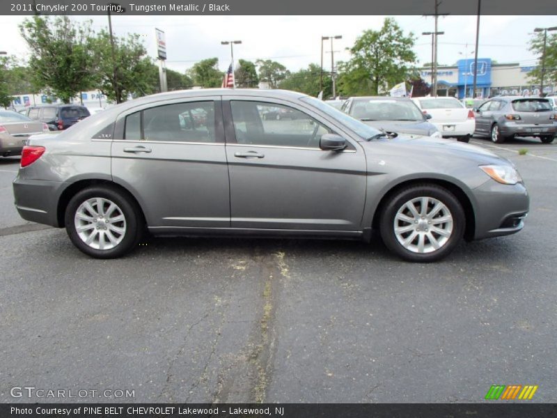 Tungsten Metallic / Black 2011 Chrysler 200 Touring