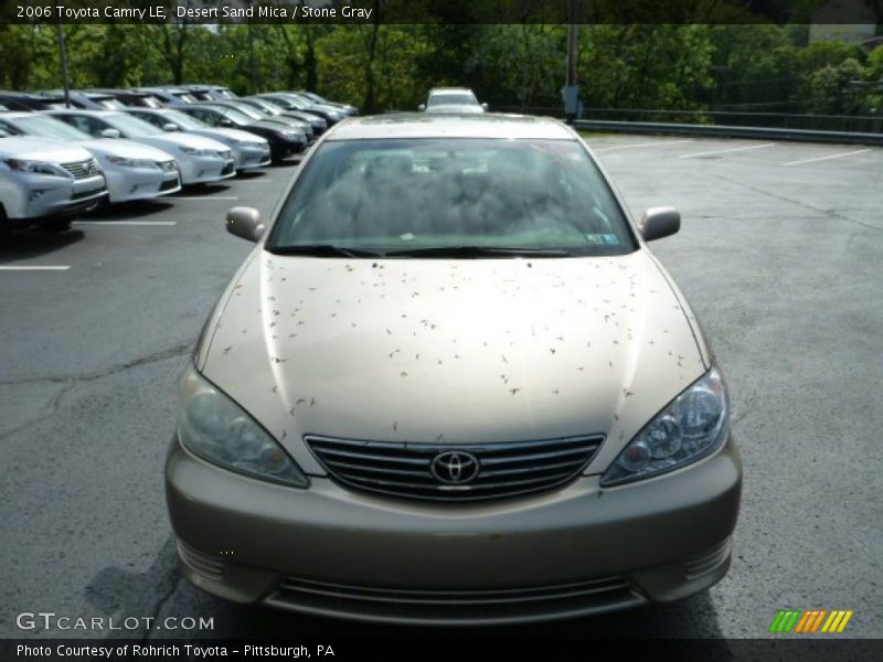 Desert Sand Mica / Stone Gray 2006 Toyota Camry LE