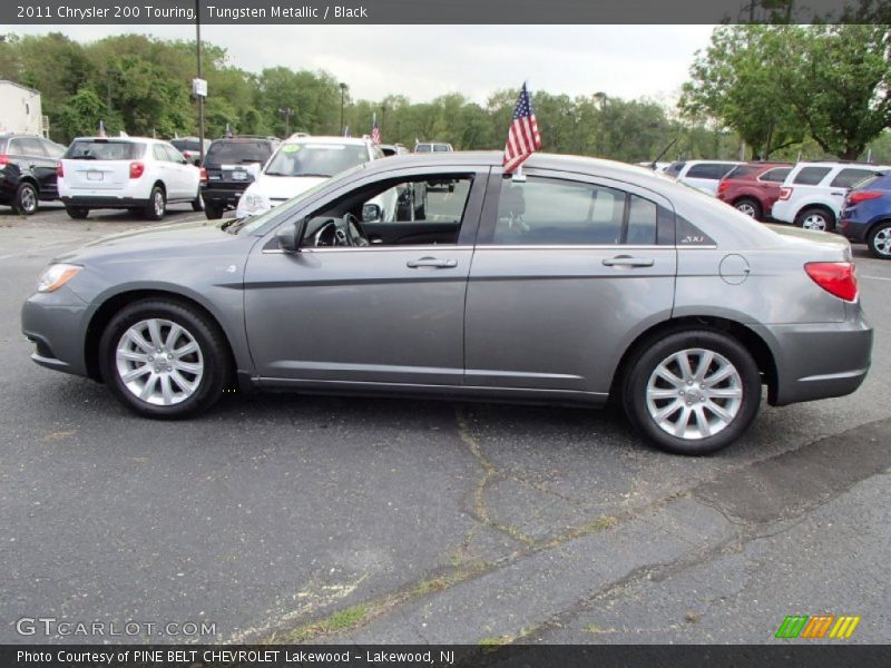 Tungsten Metallic / Black 2011 Chrysler 200 Touring