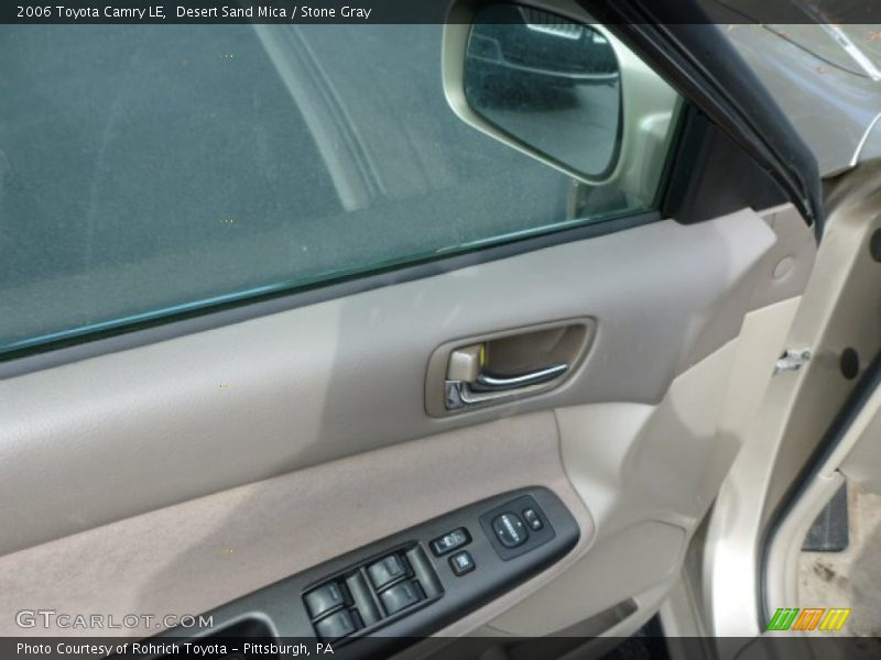 Desert Sand Mica / Stone Gray 2006 Toyota Camry LE