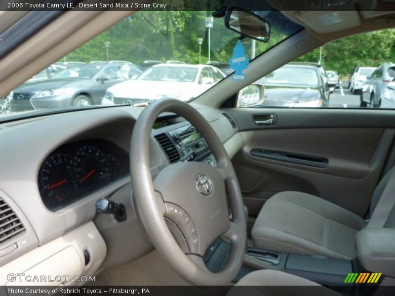 Desert Sand Mica / Stone Gray 2006 Toyota Camry LE