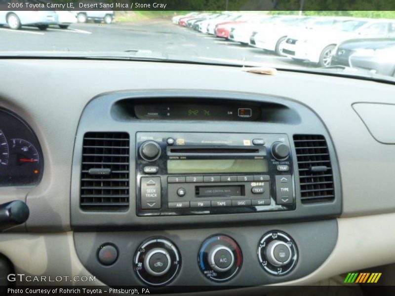 Desert Sand Mica / Stone Gray 2006 Toyota Camry LE