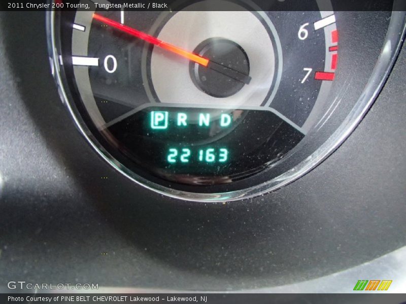 Tungsten Metallic / Black 2011 Chrysler 200 Touring