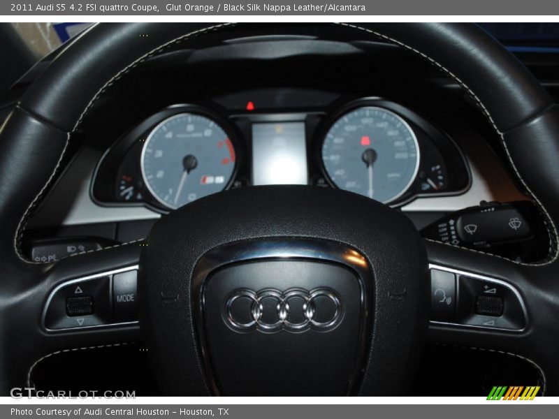 Glut Orange / Black Silk Nappa Leather/Alcantara 2011 Audi S5 4.2 FSI quattro Coupe