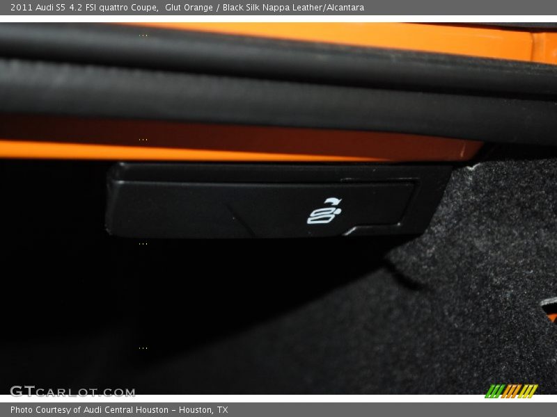 Glut Orange / Black Silk Nappa Leather/Alcantara 2011 Audi S5 4.2 FSI quattro Coupe