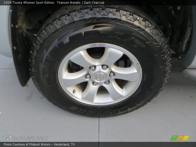 Titanium Metallic / Dark Charcoal 2006 Toyota 4Runner Sport Edition