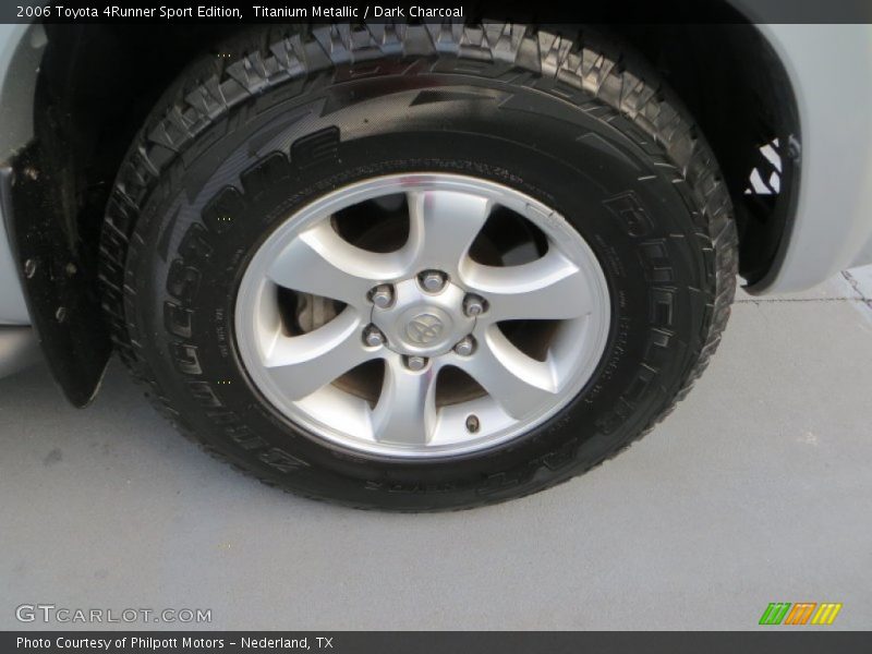 Titanium Metallic / Dark Charcoal 2006 Toyota 4Runner Sport Edition