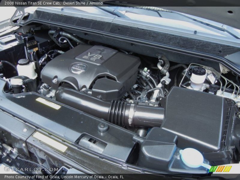 Desert Stone / Almond 2008 Nissan Titan SE Crew Cab