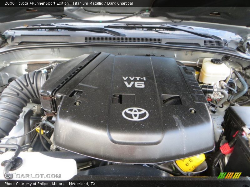 Titanium Metallic / Dark Charcoal 2006 Toyota 4Runner Sport Edition