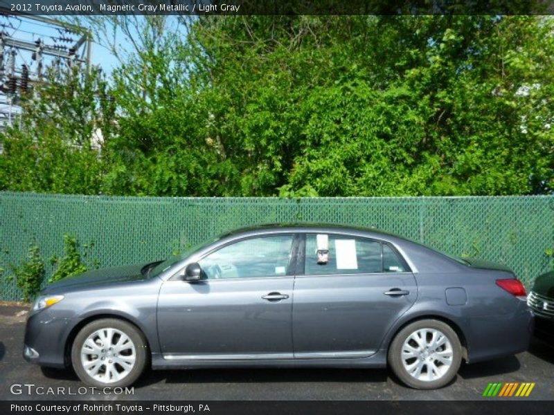 Magnetic Gray Metallic / Light Gray 2012 Toyota Avalon