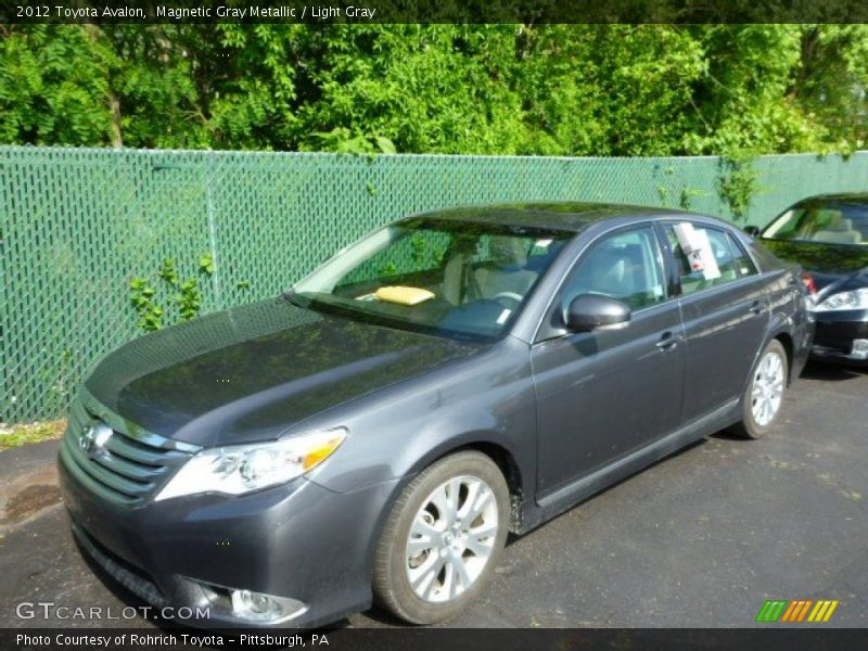 Magnetic Gray Metallic / Light Gray 2012 Toyota Avalon