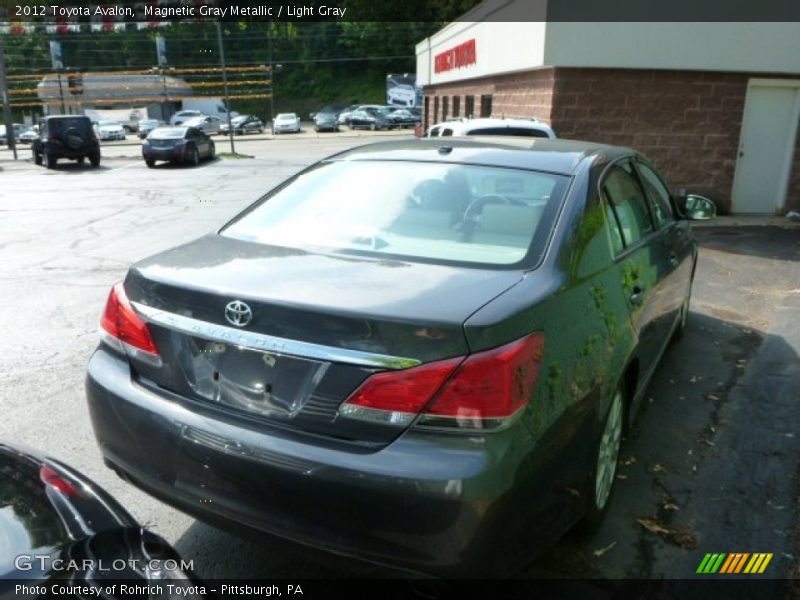 Magnetic Gray Metallic / Light Gray 2012 Toyota Avalon