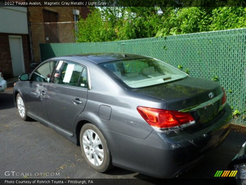 Magnetic Gray Metallic / Light Gray 2012 Toyota Avalon