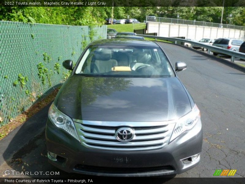 Magnetic Gray Metallic / Light Gray 2012 Toyota Avalon