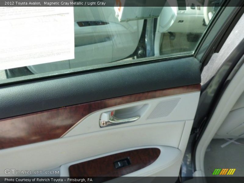 Magnetic Gray Metallic / Light Gray 2012 Toyota Avalon