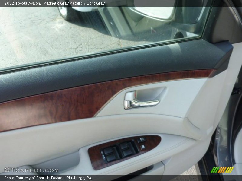 Magnetic Gray Metallic / Light Gray 2012 Toyota Avalon